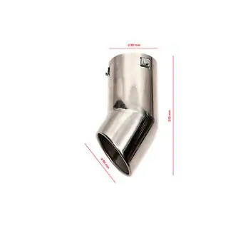 Embout d'Échappement TL-150 Inox photo 1