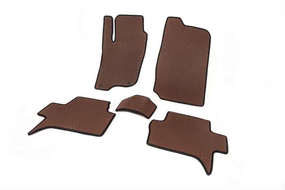 Mitsubishi Pajero Sport 2008-2015 Tapis de sol EVA (rouge brique) Image