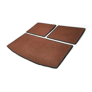 Tapis de coffre 3 pièces (EVA, brique) (7 places) photo 2