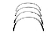 Mitsubishi ASX 2010-2023 Entourages d'ailes 2010-2012 (4 pcs, inox) photo 2