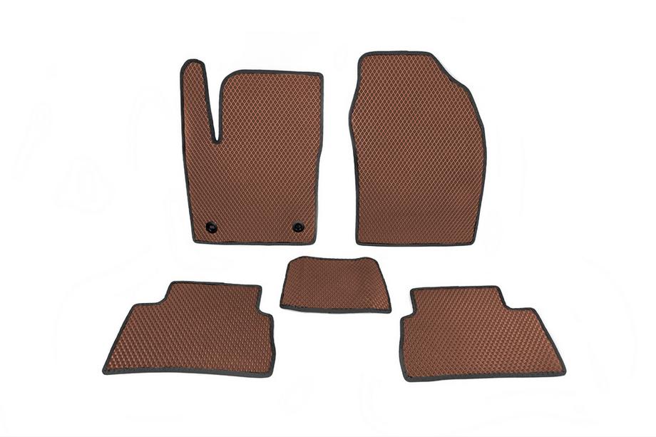 Toyota C-HR 2016-2023 Tapis de sol EVA (rouge brique) Image