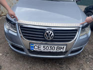 Volkswagen Passat B6 2006-2012 Cache capot (1 pc, inox) photo 1