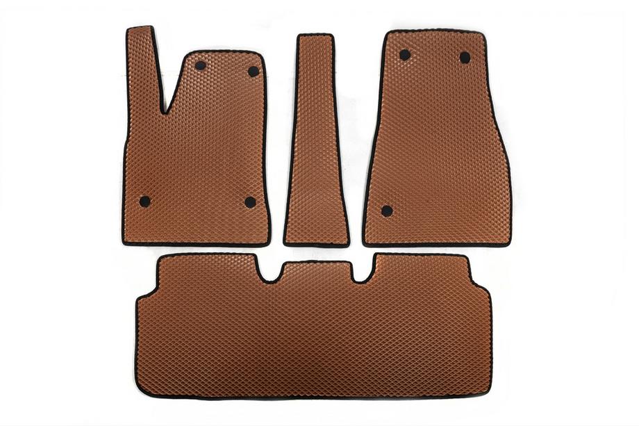 Tesla Model S 2012– Tapis de sol EVA (2012-2021, brique) Photo 12