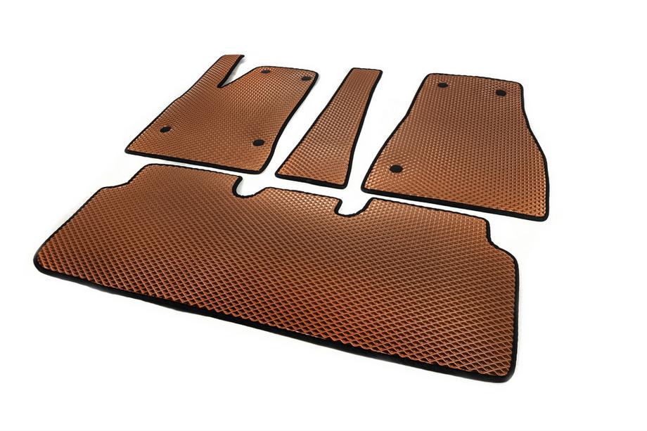 Tesla Model S 2012– Tapis de sol EVA (2012-2021, brique) Photo 13