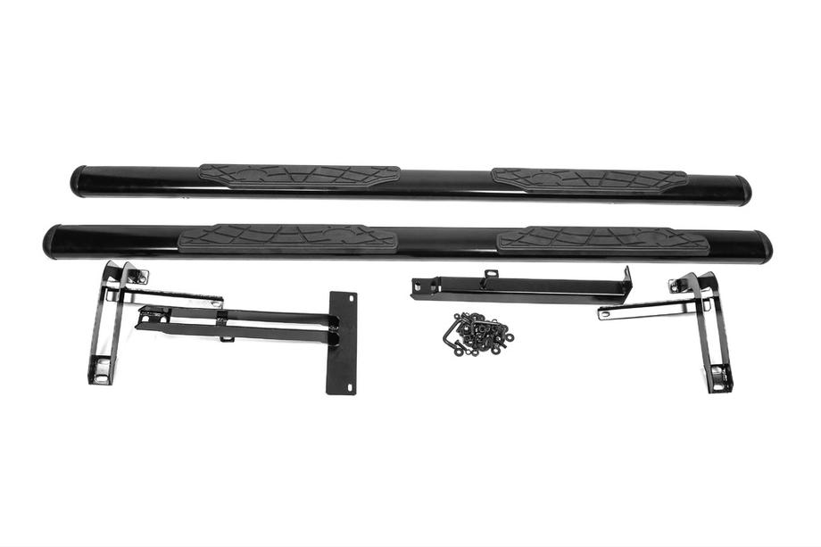 Hyundai Tucson JM 2004- Tubes Latéraux Libao Black (2 pcs, Aluminium) Image