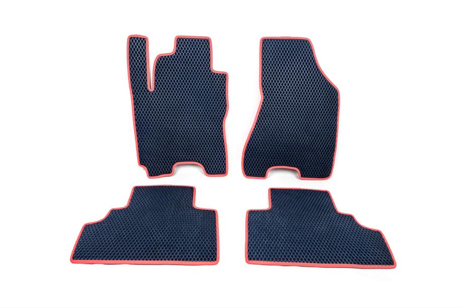 Kia Sportage 2004-2010 Tapis de sol EVA (Bleus) Image