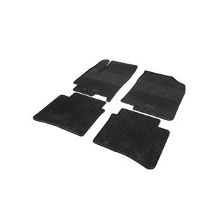 Tapis en caoutchouc (4 pcs, Polytep) Hyundai Accent 2017-2023 photo 2