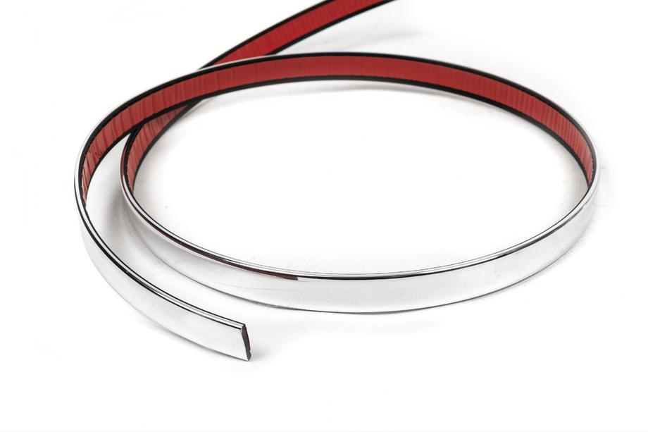 Moulure chromee au metre sal7a (1 metre, 18.5 mm) Image