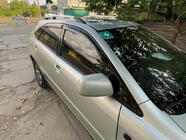 Lexus RX 2003-2009 Barres de toit Chrome turques Pieds en plastique photo 2