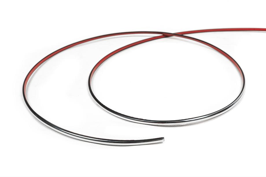 Moulure Chromee au Metre sal5b (1 Metre, 5 mm) Image