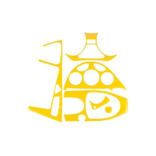 Couvre tableau de bord (jaune)