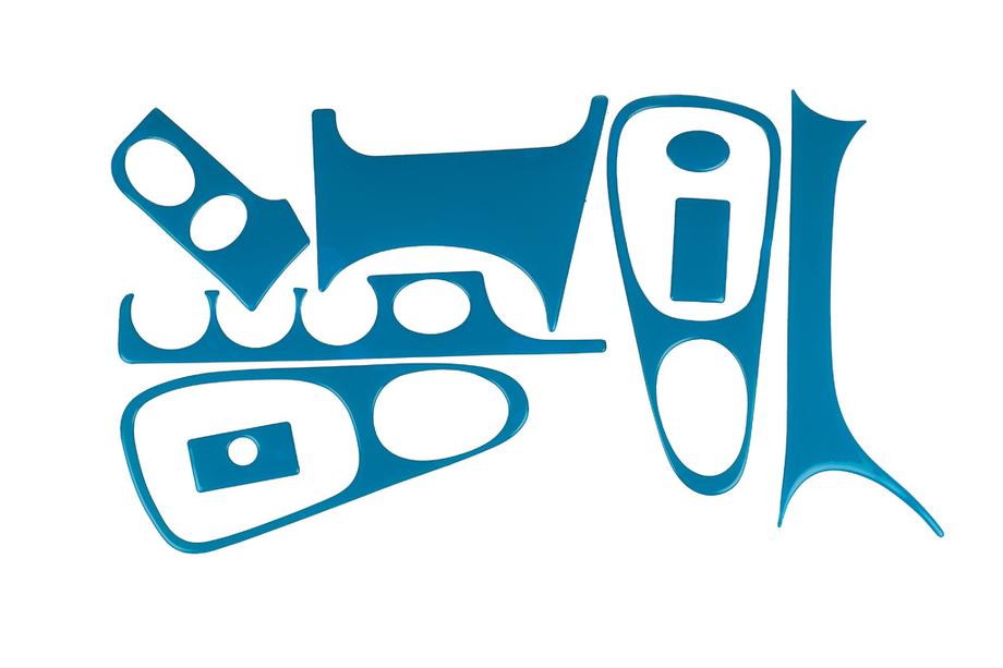 Ford Escort 1995-2000 Cache tableau de bord (bleu) Image