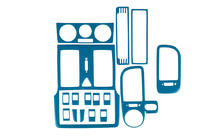 Toyota Corolla 1993-1998 Cache tableau de bord (bleu) photo 1
