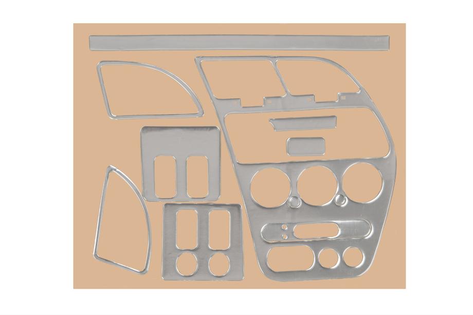 Peugeot 306 1993-2001 Habillages de tableau de bord 1997-2001 (Aluminium) Image