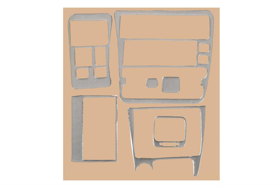 Toyota Corolla 1993-1998 Habillage de tableau de bord (aluminium) Image
