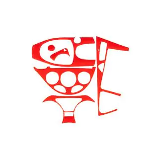 Couvre tableau de bord (rouge)