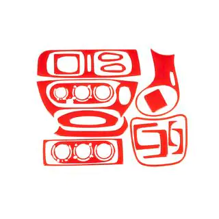 Habillage de tableau de bord 1999-2003 (couleur rouge)