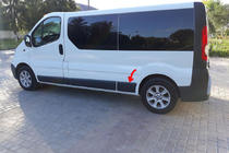 Renault Trafic 2001–2015 Moulure de porte d'origine d'occasion (L4) photo 1