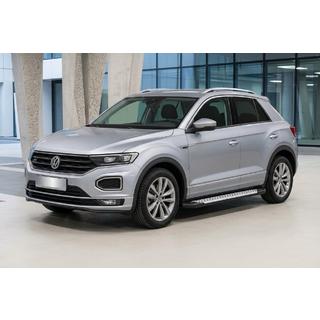 Marchepieds latéraux Allmond Grey (2 pcs, aluminium) Volkswagen T-Roc 2017-2025 photo 1