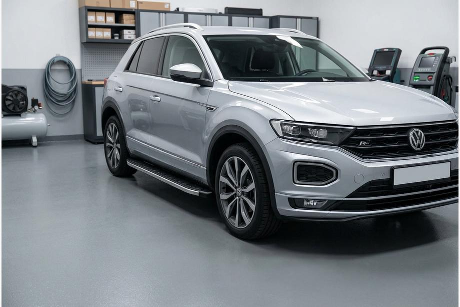 Volkswagen T-Roc 2017-2025 Marchepieds Latéraux Fullmond (2 pcs, Aluminium) Image