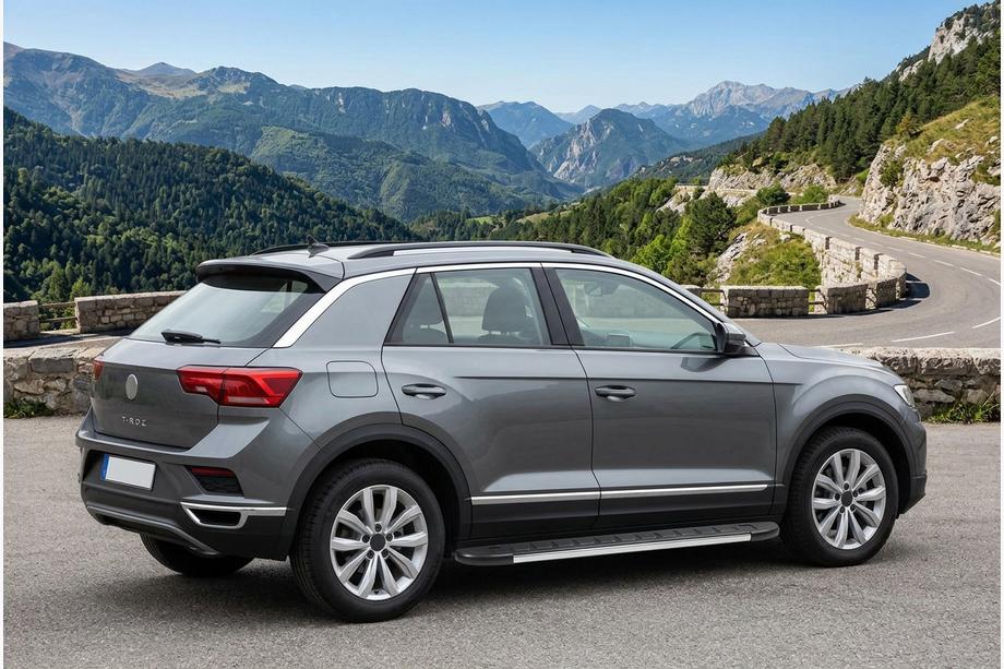 Volkswagen T-Roc 2017-2025 Marchepieds Latéraux Duru (2 pcs, Aluminium) Image