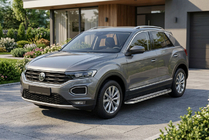 Volkswagen T-Roc 2017-2025 Marchepieds Latéraux Maydos V2 (2 pcs, Aluminium & Inox) photo 1