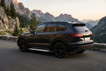 Volkswagen Touareg 2018- Marchepieds latéraux Allmond Grey (2 pcs, aluminium) photo 1