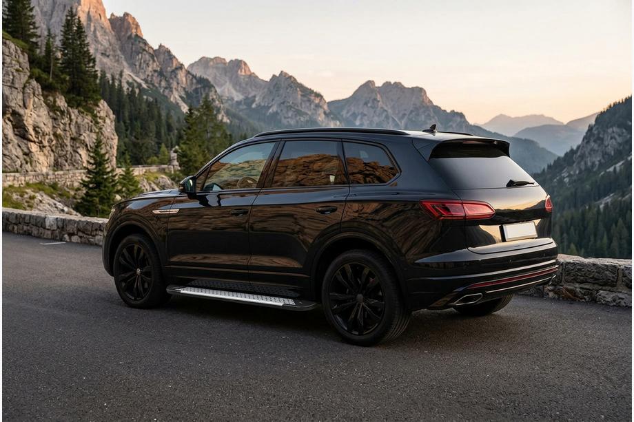Volkswagen Touareg 2018- Marchepieds latéraux Allmond Grey (2 pcs, aluminium) Image