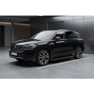 Marchepieds Latéraux Allmond Black (2 pcs, Aluminium) Volkswagen Touareg 2018- photo 1