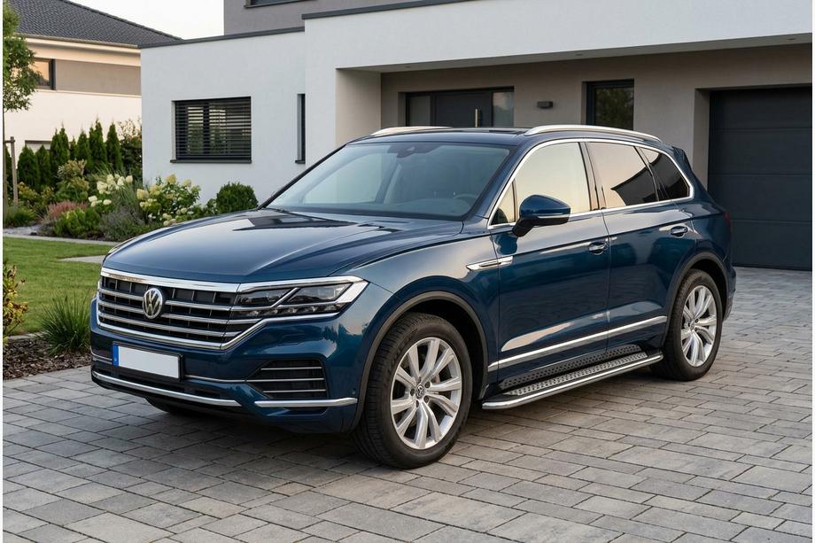 Volkswagen Touareg 2018- Marchepieds Latéraux Maydos V2 (2 pcs, Aluminium) Photo 1