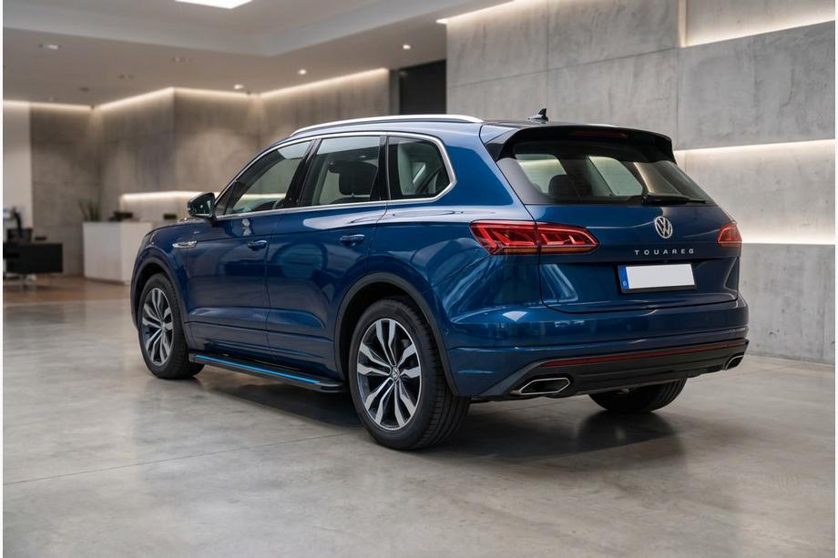 Volkswagen Touareg 2018- Marchepieds Latéraux Maya Blue (2 pcs, Aluminium) Image