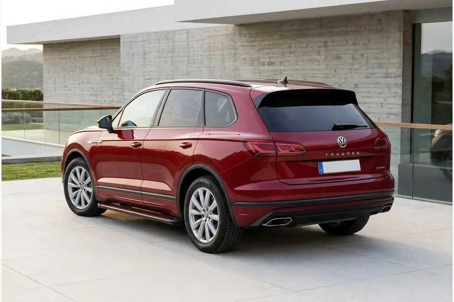 Volkswagen Touareg 2018- Marchepieds Latéraux Maya Red (2 pcs, Aluminium) Photo 1