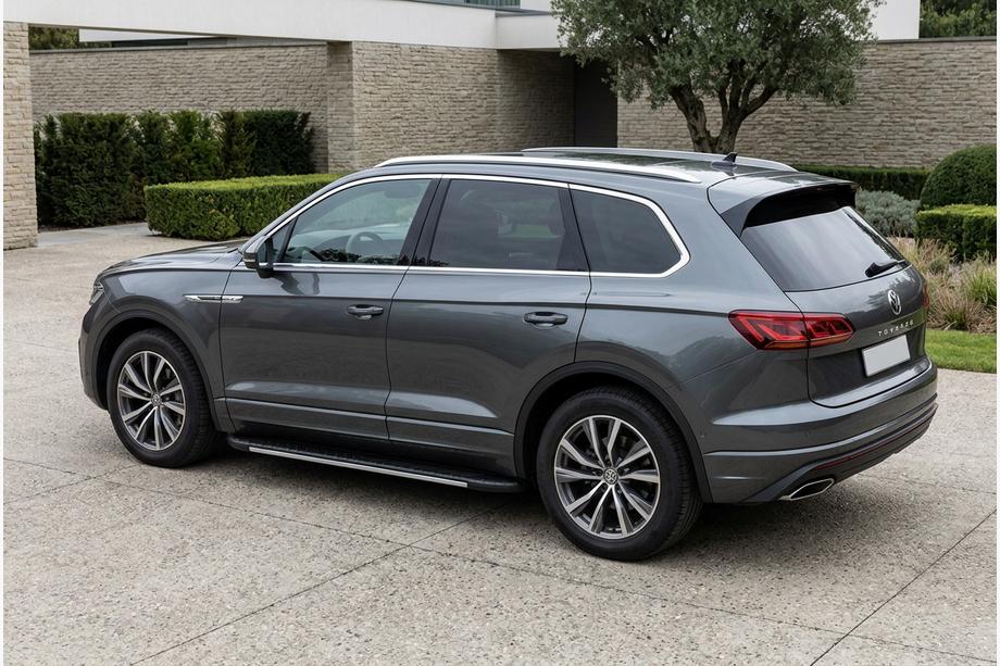 Volkswagen Touareg 2018- Marchepieds latéraux Bosphorus Grey (2 pcs, aluminium) Image