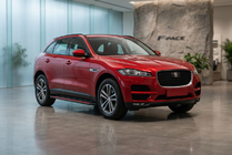 Jaguar F-PACE 2016- Marchepieds Latéraux Maya Red (2 pcs, Aluminium) photo 1