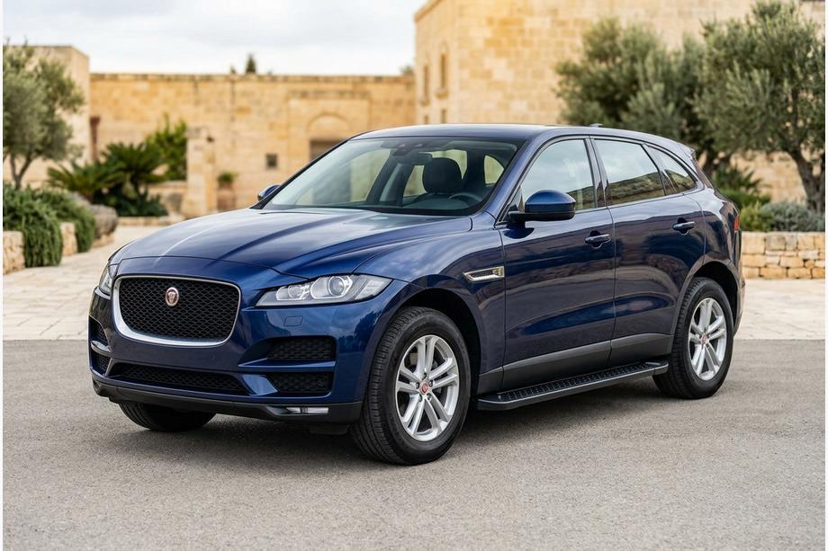 Jaguar F-PACE 2016- Marchepieds Latéraux Allmond Black (2 pcs, Aluminium) Image