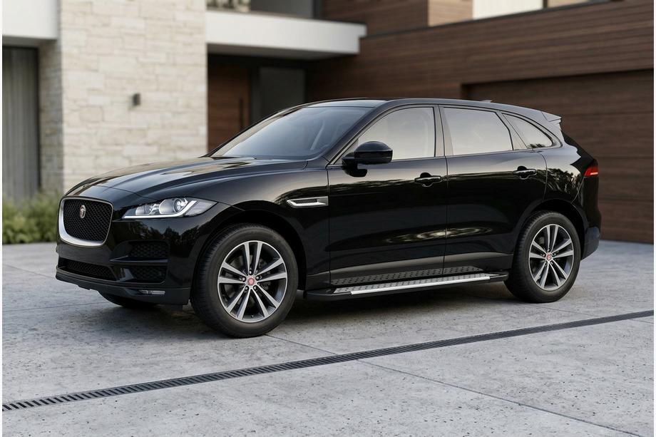 Jaguar F-PACE 2016- Marchepieds latéraux Allmond Grey (2 pcs, aluminium) Image