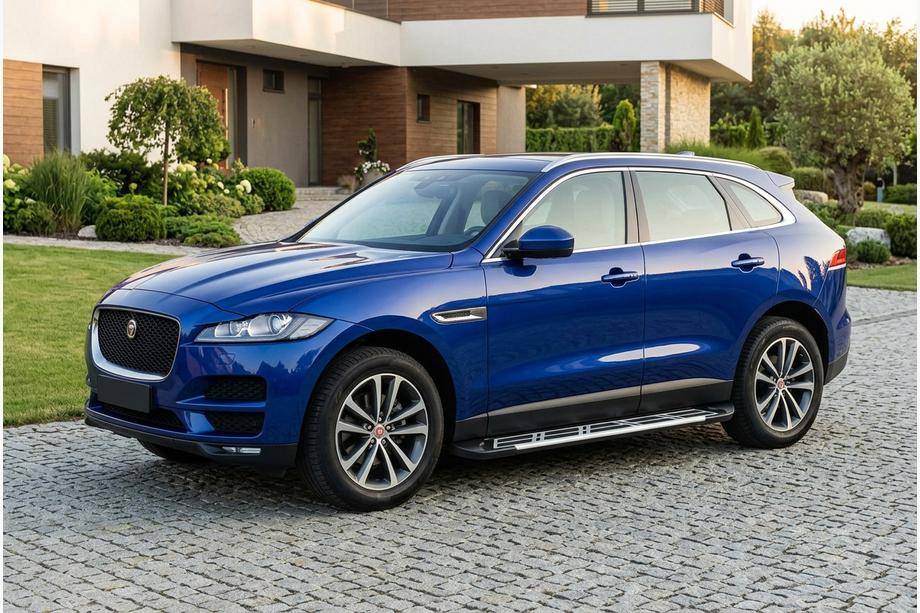 Jaguar F-PACE 2016- Marchepieds Latéraux Sunrise (2 pcs, Aluminium) Image