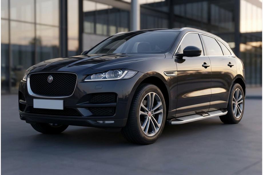 Jaguar F-PACE 2016- Marchepieds Latéraux Mevsim Grey (2 pcs, Aluminium) Image
