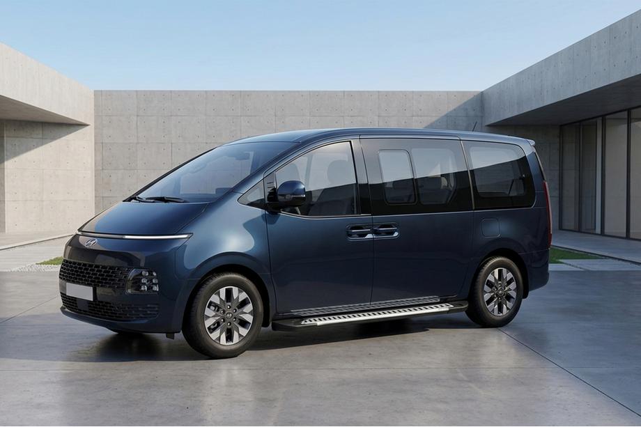 Hyundai Staria 2021- Marchepieds Latéraux Line (2 pcs, Aluminium) Image