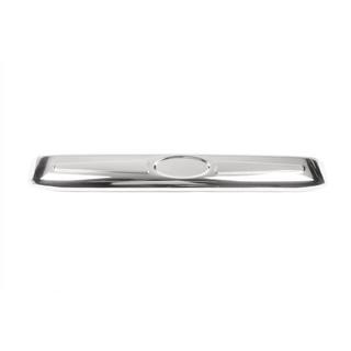 Baguette chromée au-dessus de la plaque d'immatriculation (inox) photo 3