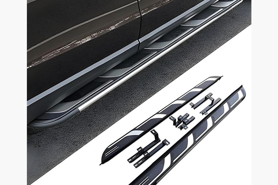 Audi Q5 2017-2025 Marchepieds Latéraux OEM V2 (2 pcs, Aluminium) Image