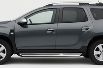 Dacia Duster 2018-2024 Marchepieds Latéraux OEM (2 pcs, Aluminium) photo 1