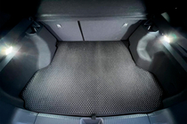 Volkswagen ID.4 2020- Tapis de coffre V2 (EVA, Noir) photo 3