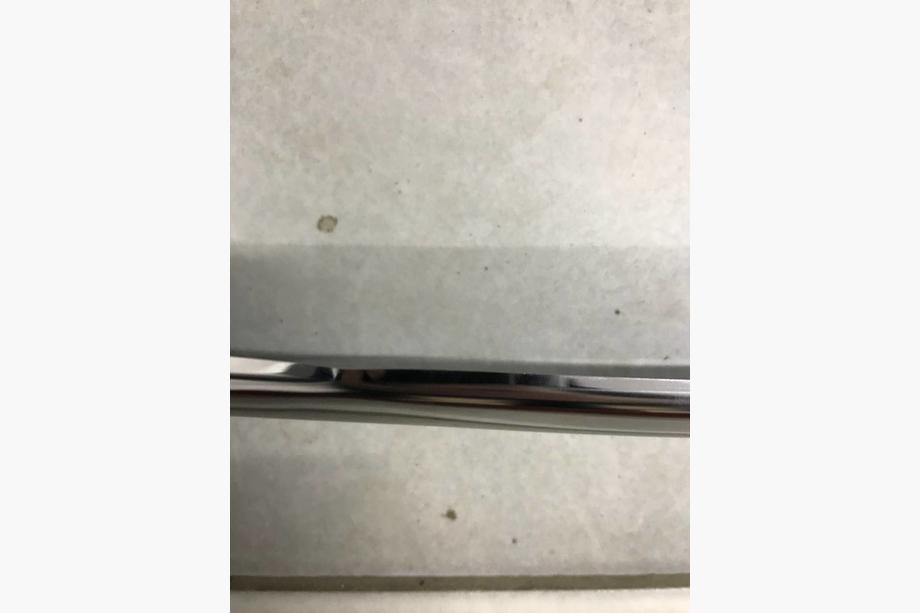 Volkswagen T6 2015-2024 PROMO! Enjoliveurs de calandre de pare-chocs 2015-2019 (3 pcs, inox) Photo 3