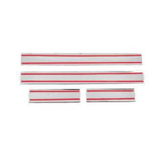 Seuils de porte inox Carmos V2 (4 pcs) Dacia Duster 2008-2018 photo 4