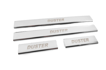 Renault Duster 2008–2017 Seuils de porte inox Carmos V2 (4 pcs) photo 3