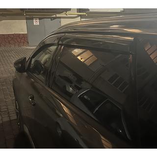 Déflecteurs de Vitres avec Moulure Chromée (4 pcs, Niken) photo 3
