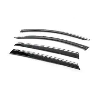 Déflecteurs de Vitres avec Moulure Chromée (4 pcs, Niken) photo 2