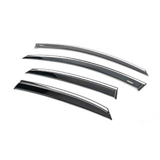 Déflecteurs de Vitres avec Moulure Chromée HB (4 pcs, Niken) Kia Ceed 2018- photo 2
