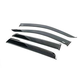 Déflecteurs de Vitres avec Moulure Chromée (4 pcs, Niken) photo 2
